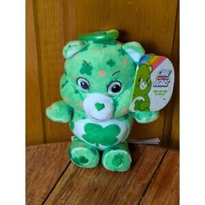 Care Bears Unlock Magic Good Luck Bear Keychain Ornament Plush 6" - 2020